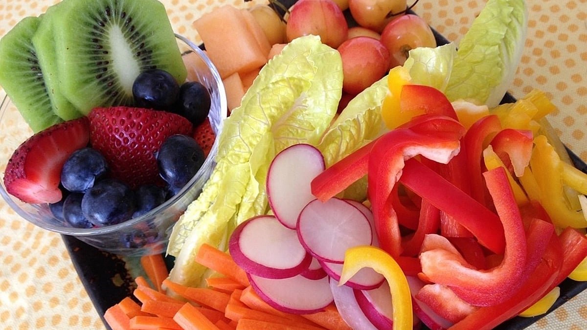 This Android app is developed to help people eat right 5 portions sizes a day