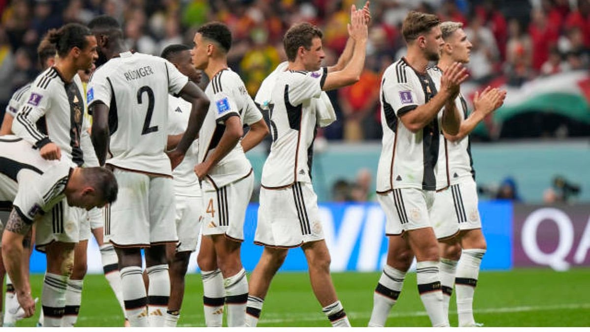 Vibrant World Cup News Latest: Four-time Champions Germany Crash Out On Penalties Background for Mobile Vibrant World Cup News Latest: Four-time Champions Germany Crash Out On Penalties Background for Mobile