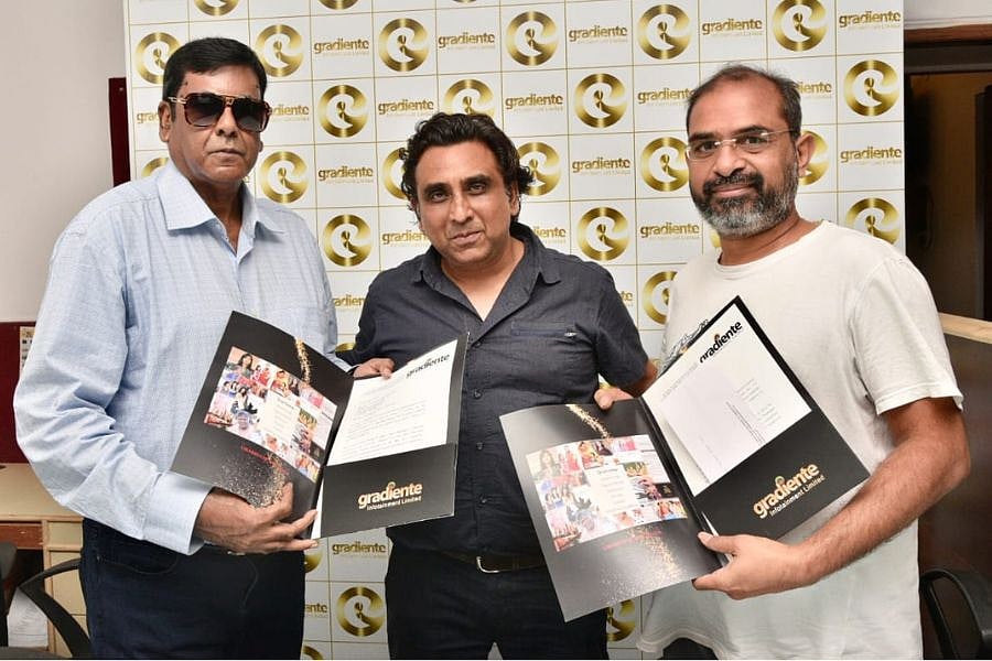 Gradiente Infotainment launches new Telugu movie with director G. V. Rama Raju