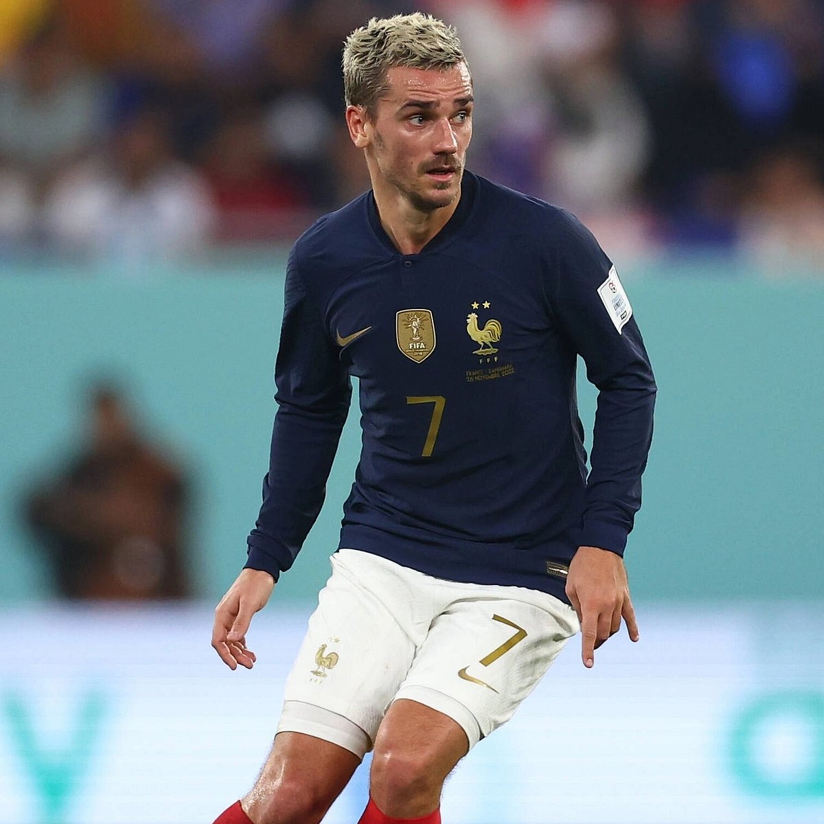 Antione Griezmann will start in the number 10 role and look to link up well with Olivier Giroud