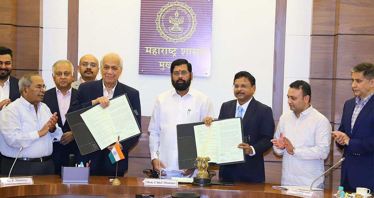 Hinduja Group signs MoU for investment of Rs 35,000 cr in Maharashtra