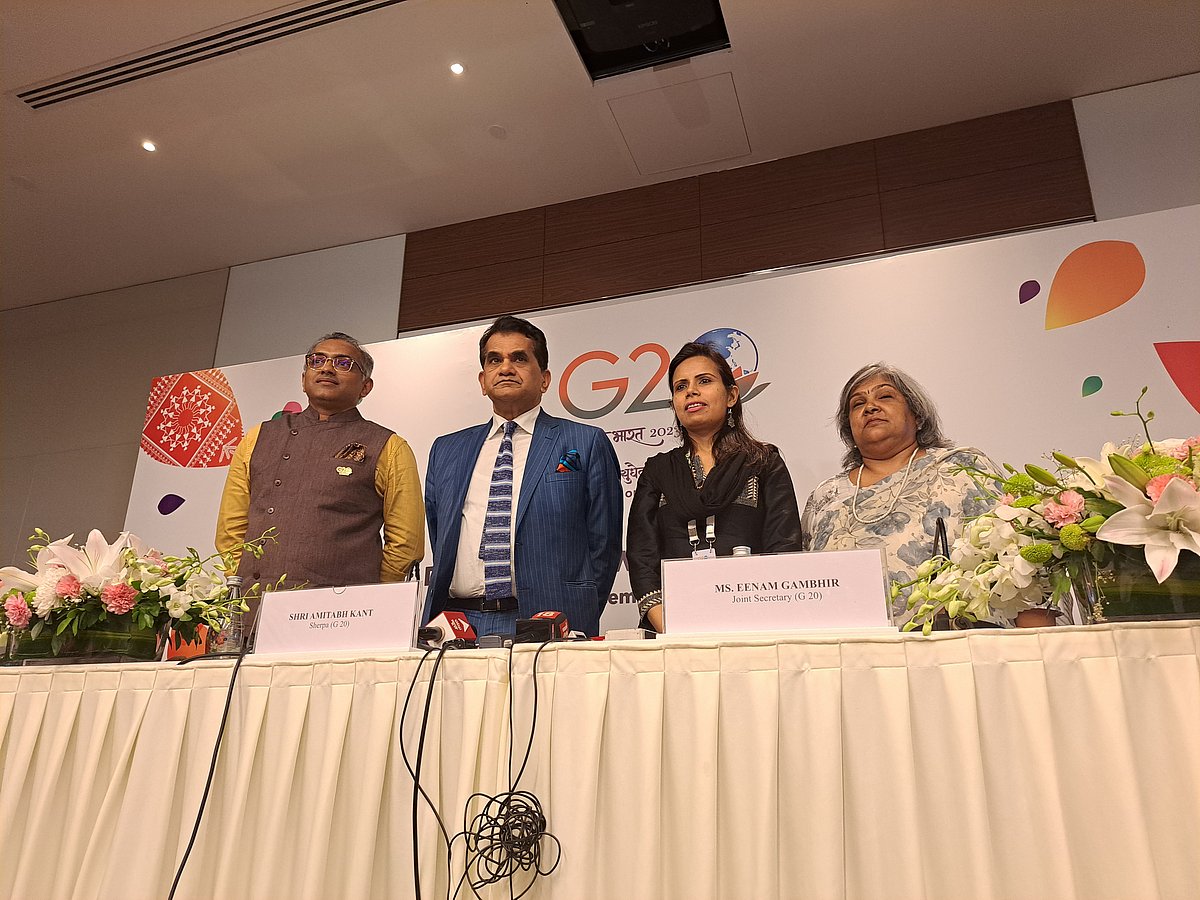 On the eve of a maiden four day meeting of the G20 Development Working Group in Mumbai, the India’s Sherpa Mr Amitabh Kant on Monday said that this is for the first time that India which is a developing country and an emerging super power, will set an agenda of G20 Presidency.