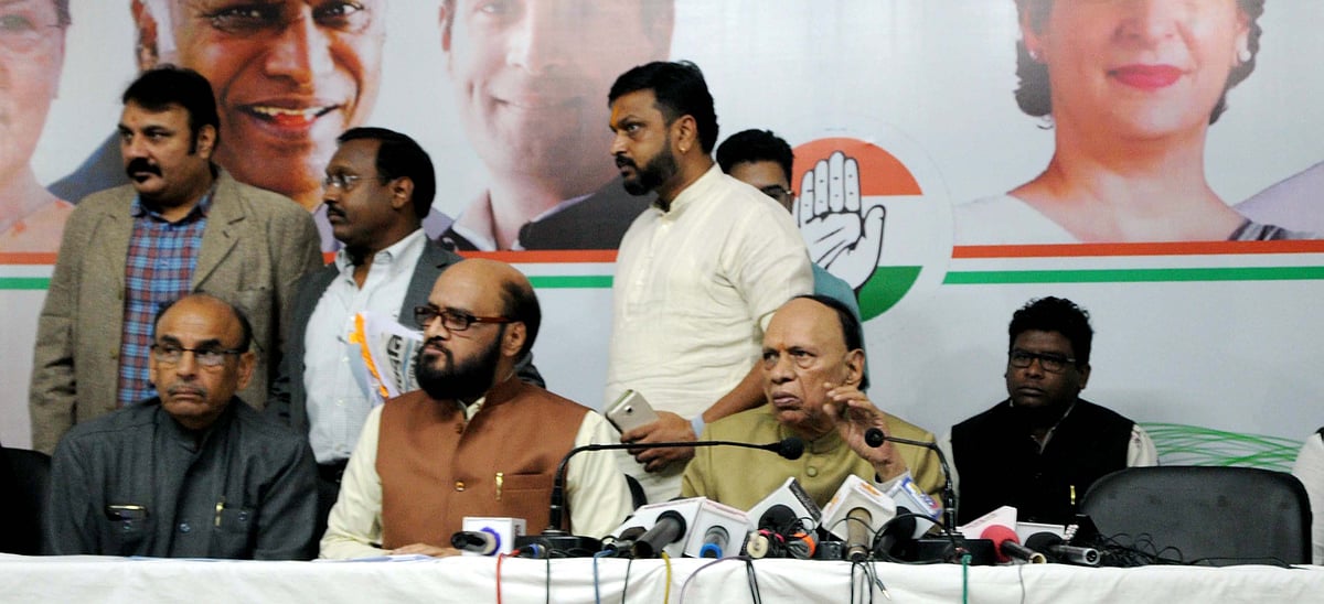 Bhopal: Congress MLA Patel leaves party’s press meet in a huff, saying his seniority was not deemed
