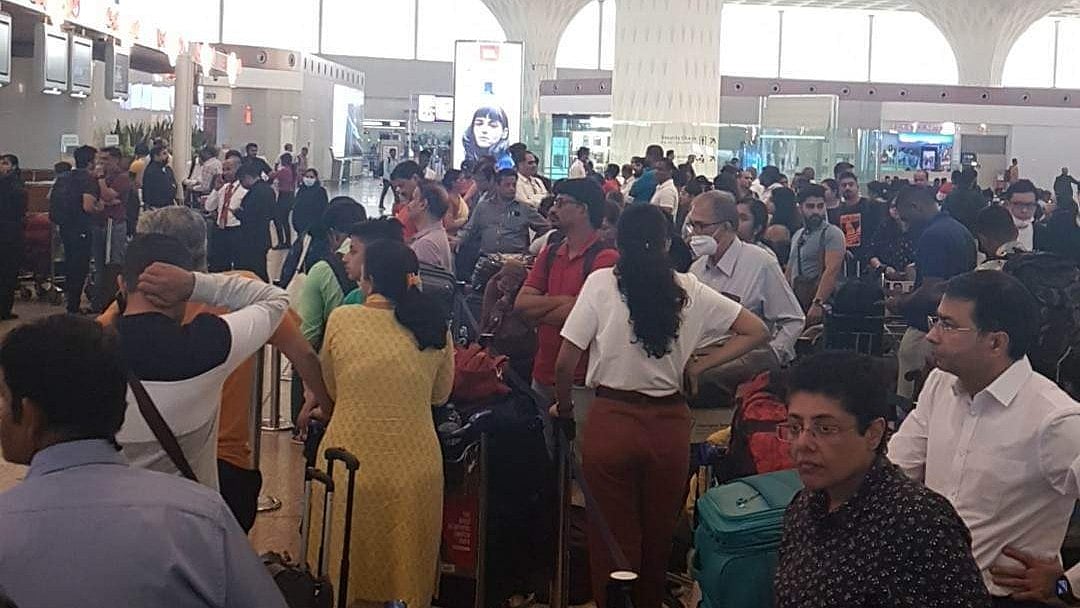 Normal services resume at Mumbai International Airport; metro digging blamed for systems network failure 