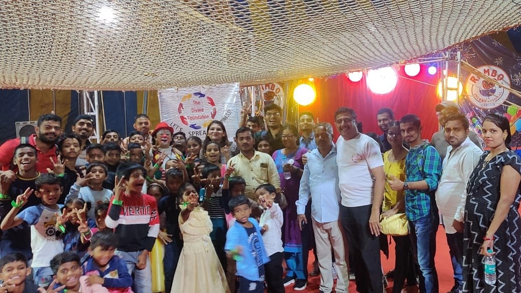 Navi Mumbai: NGO takes 60 underprivileged children to circus in Sanpada