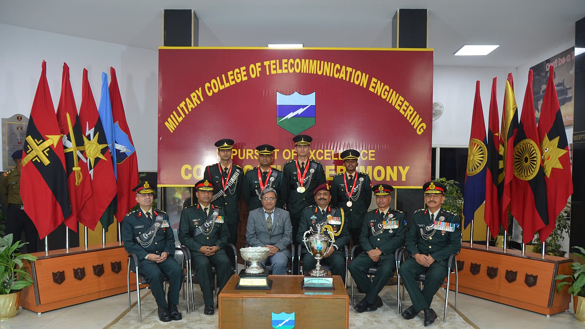 Madhya Pradesh: 71 graduating officers awarded graduation & PG degrees in Mhow