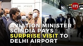 Jyotiraditya Scindia makes surprise visit to Delhi Airport's T3 | 