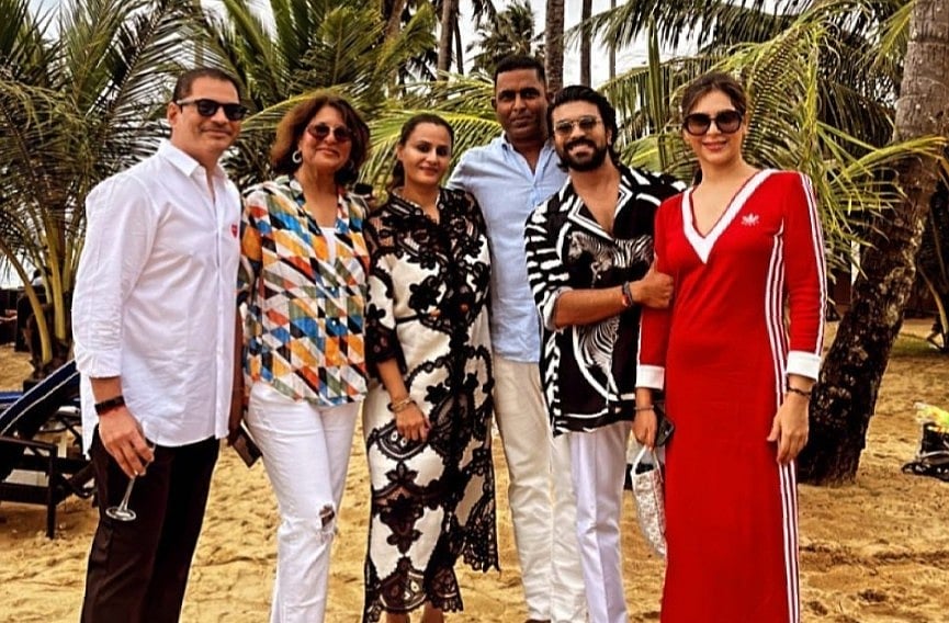 Photos: Ram Charan, Upasana enjoy beach vacation in Thailand days after pregnancy announcement