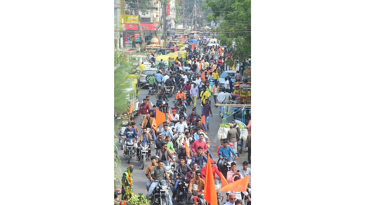 Madhya Pradesh: Karni Sena’s Swabhiman Rally taken out amid heavy police presence in Ujjain