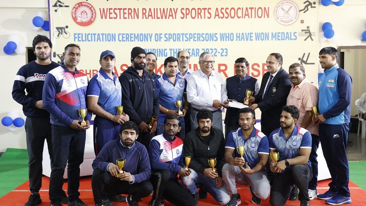 Western Railway felicitates athletes, coaches for 'exceptional achievements' in 2022