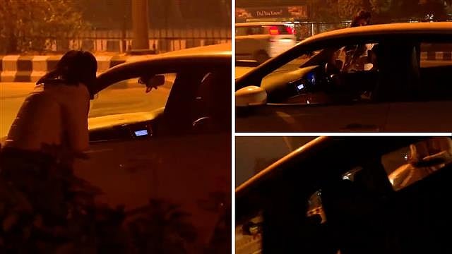 Shocking video of DCW chief Swati Maliwal being dragged by drunk car driver on Delhi street surfaces
