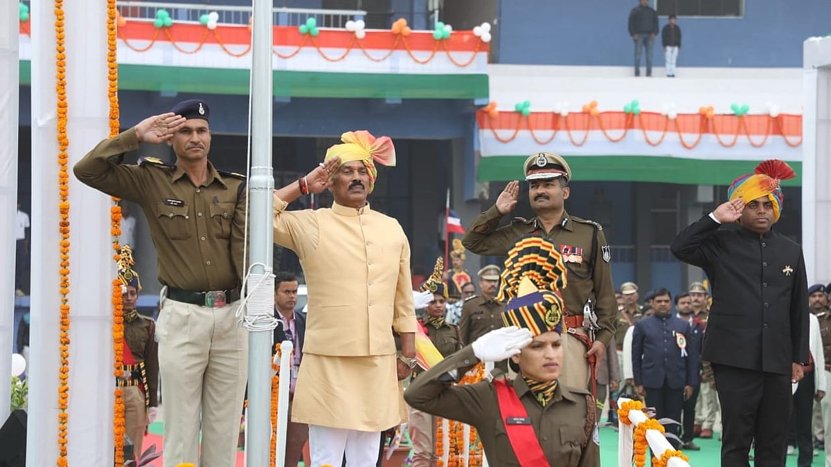 Indore: R-Day celebrated at Nehru Stadium with enthusiasm