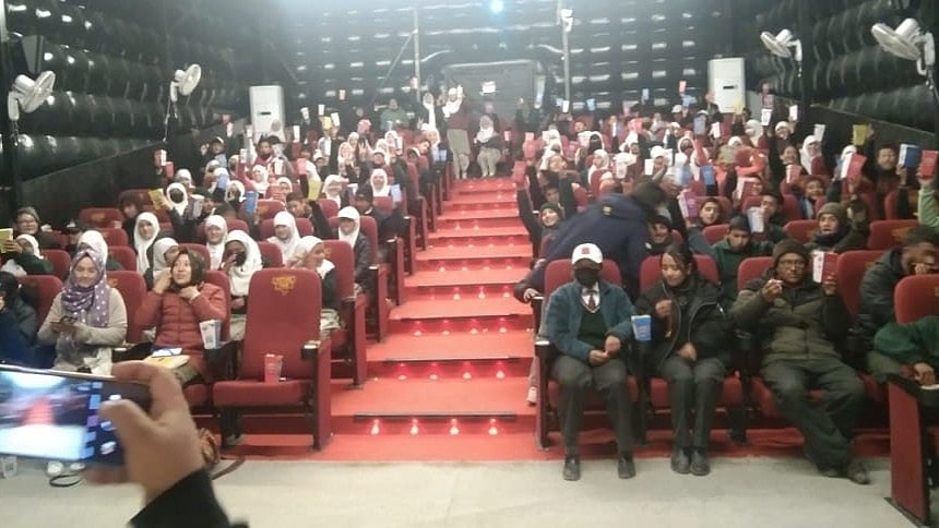 Ladakh: Shah Rukh Khan's Pathaan gets screened at world's highest mobile theatre - photos inside