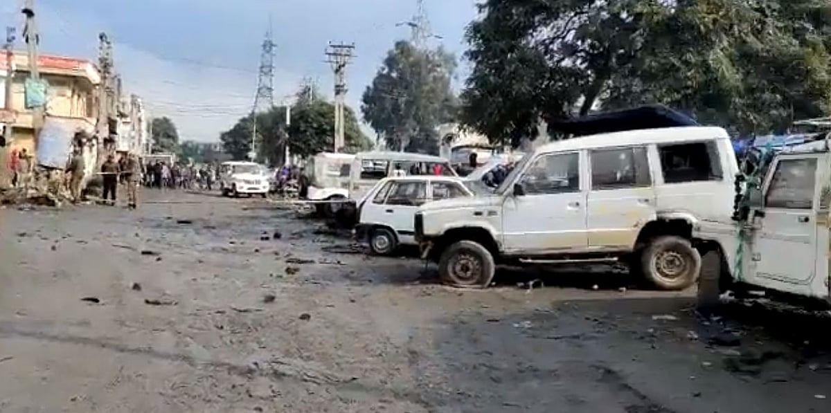 WATCH: 9 injured in twin explosion in Jammu's Narwal area; visuals after blast surface