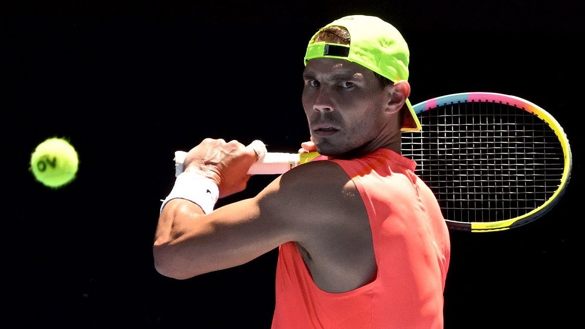 Australian Open 2023: Rafael Nadal starts title defence with four-set win over Britain's  Jack Draper