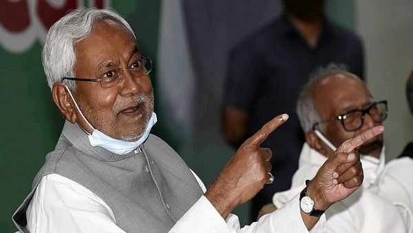 Bihar CM Nitish Kumar denies desire for PM post, aims to work for country's interest | Photo Credit: ANI
