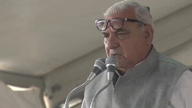 Hooda slams ruling BJP-JJP govt for surge in joblessness after CMIE report shows highest unemployment in Haryana | Image Source: ANI 