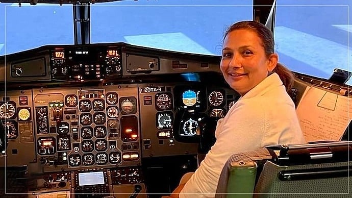 Co-pilot Anju Khativada was about to become chief pilot after making safe landing on Sunday.  | Web