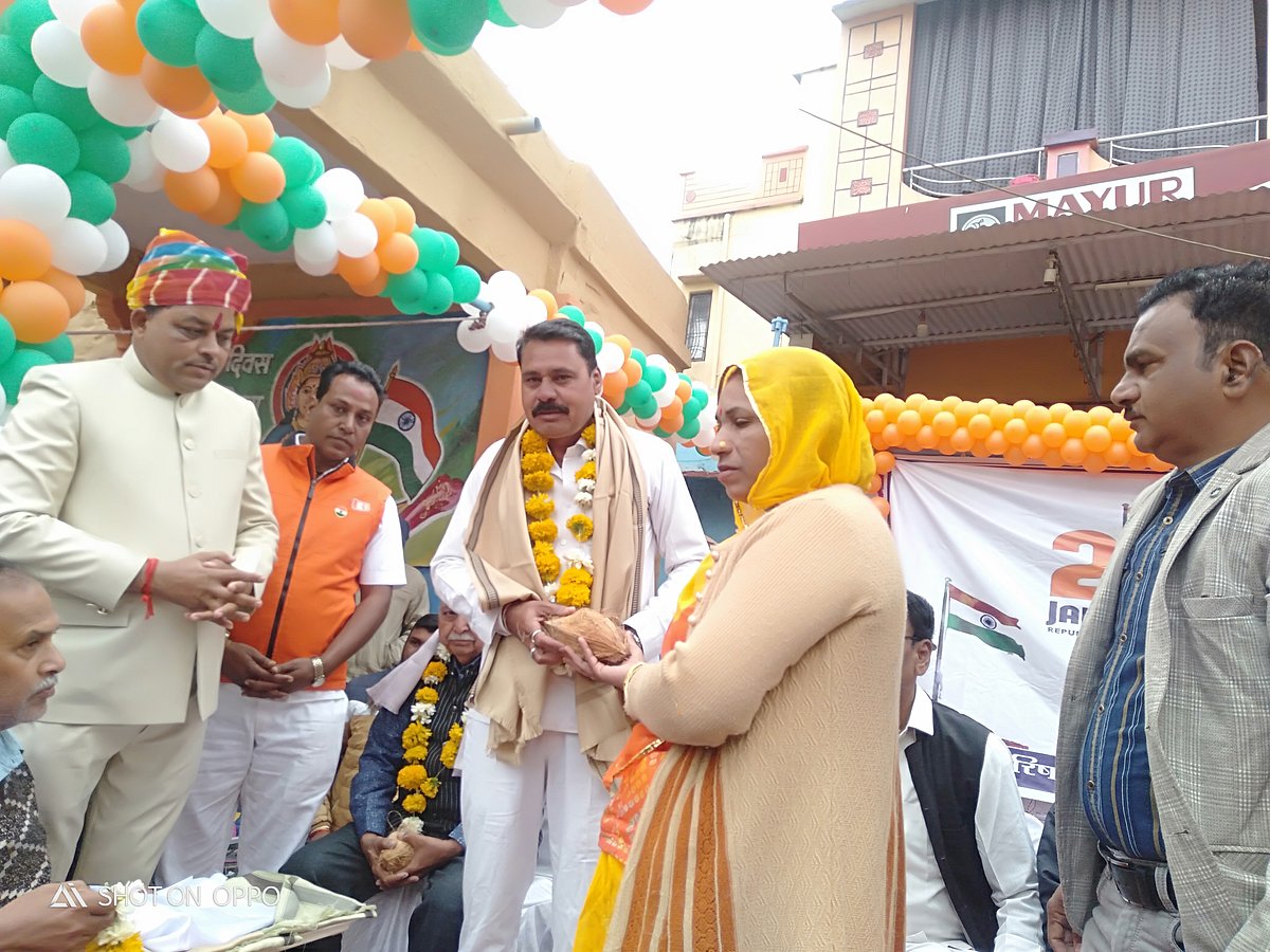 Madhya Pradesh: 74th Republic Day celebrated with zeal in Garoth