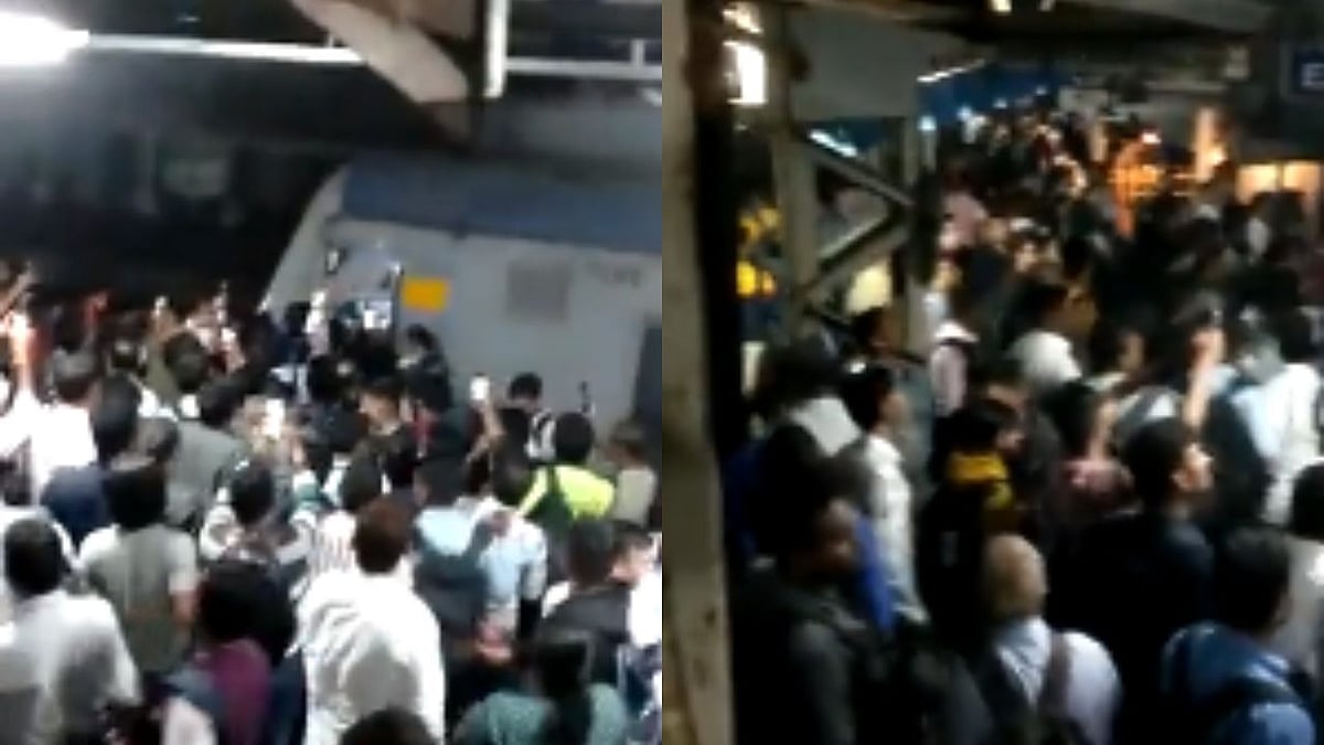 Mumbai: Chaos erupts at Nallasopara after AC local's doors fail to open due to technical snag