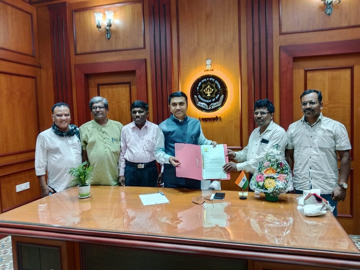 Goa: Political Reservation for Scheduled Tribes: Chief Minister called upon to take up issue with Centre