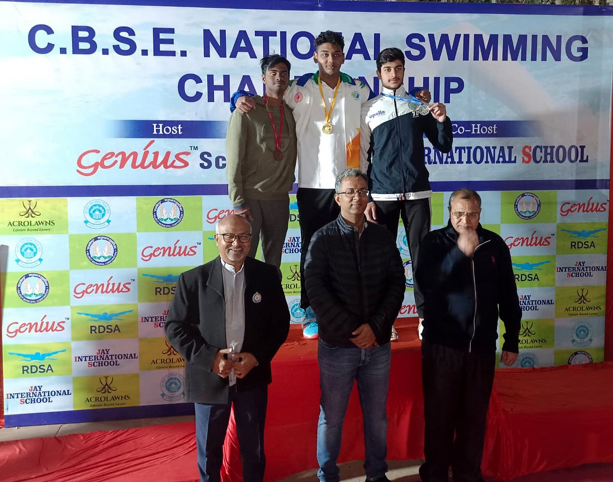 Bhopal: Madhya Pradesh swimmers win 5 medals in CBSE National Swimming Competition