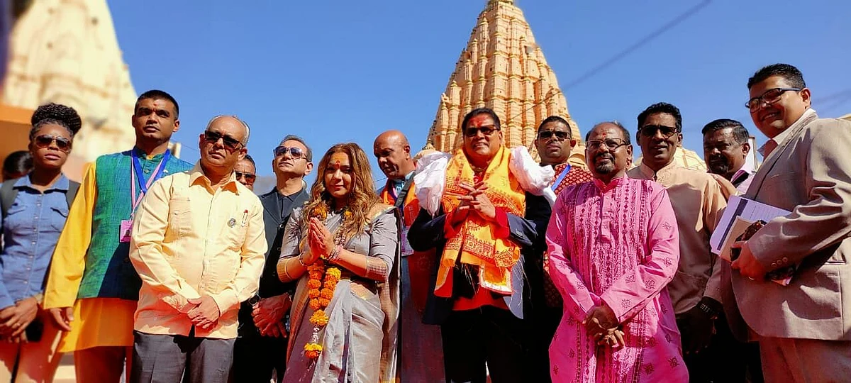 Earlier in the day, Santokhi visited the Mahakal temple in Ujjain