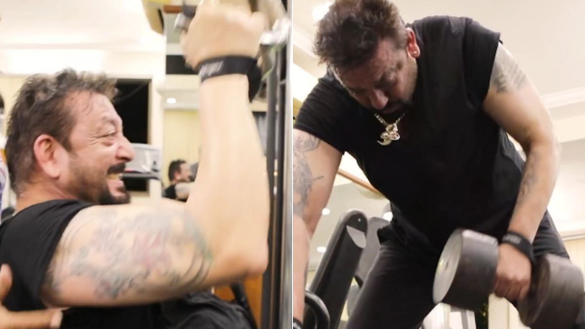 Watch: Sanjay Dutt, 63, working out in the gym proves how age is just a number