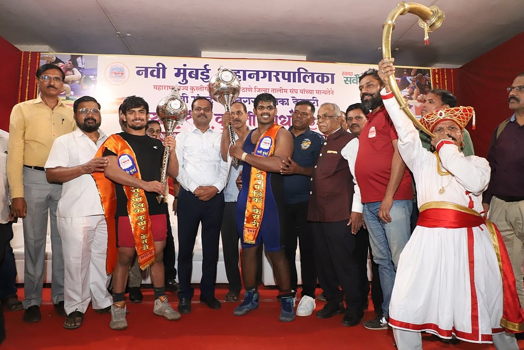 Navi Mumbai: Kolhapur wrestler emerges as winner in NMMC state level tournament
