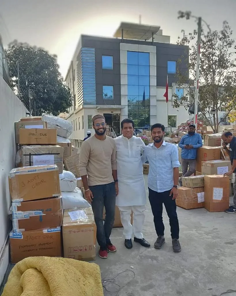 HCU students step up to help earthquake victims