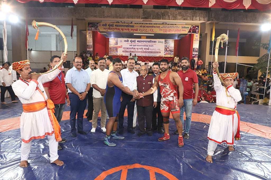 Navi Mumbai: Kolhapur wrestler emerges as winner in NMMC state level tournament
