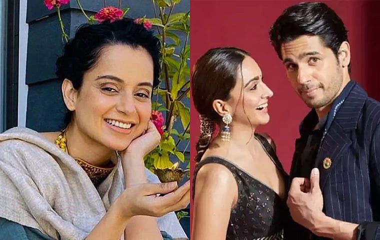 Sidharth Malhotra-Kiara Advani Wedding: Kangana Ranaut shares couple's old video, says 'Rarely we see genuine love in movie industry'