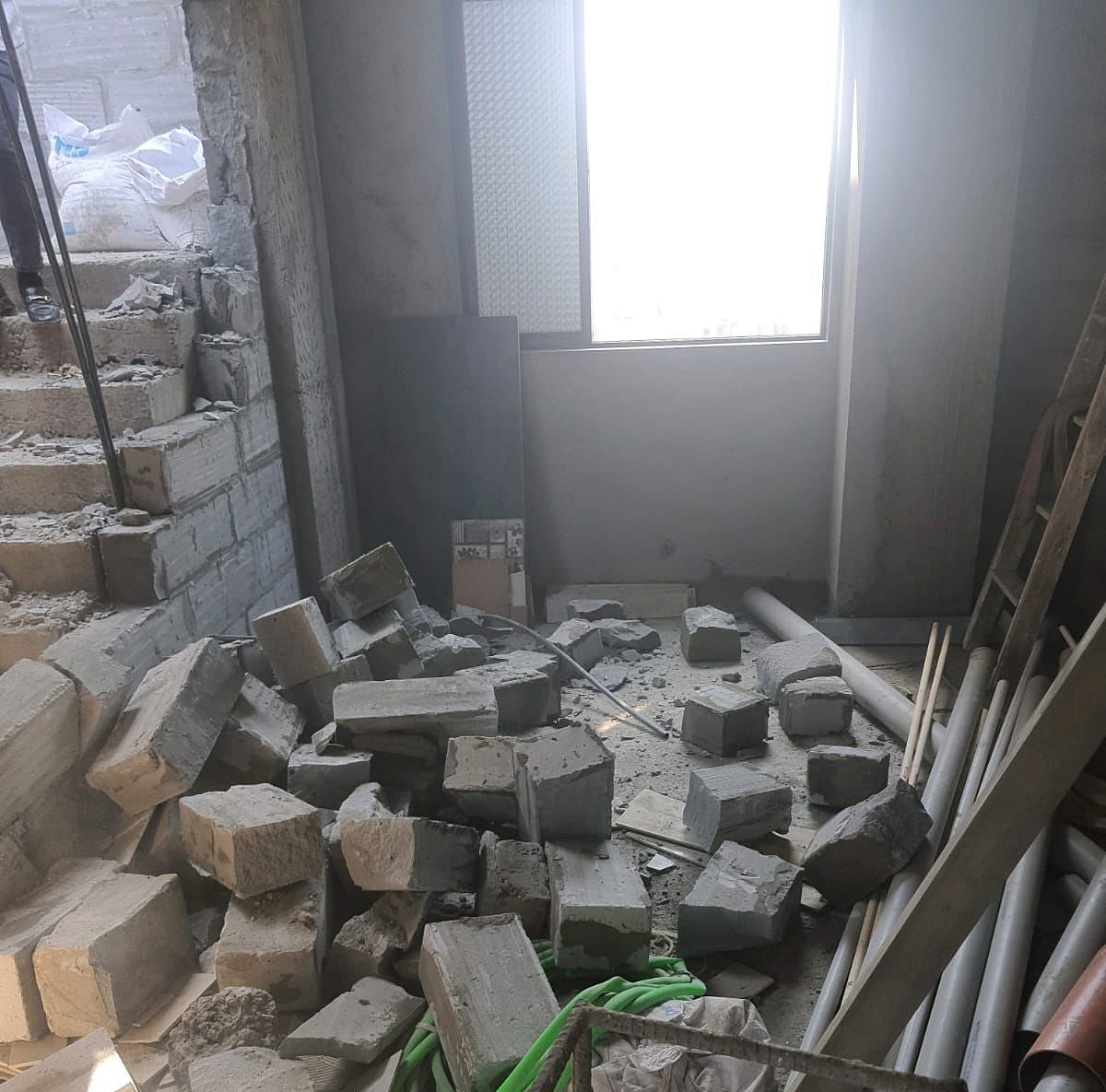 The owner had not taken prior permission from NMMC for carrying out construction.

