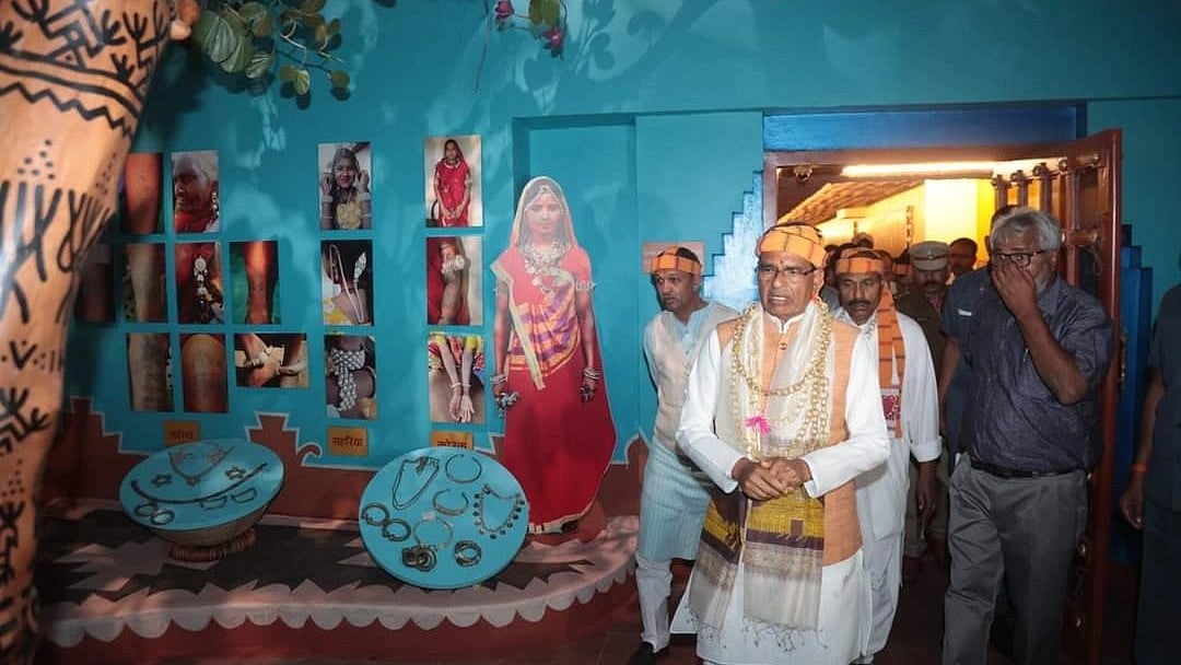 Madhya Pradesh: CM Chouhan inaugurates Cultural Village 'Adivarta' during G20 meet in Khajuraho