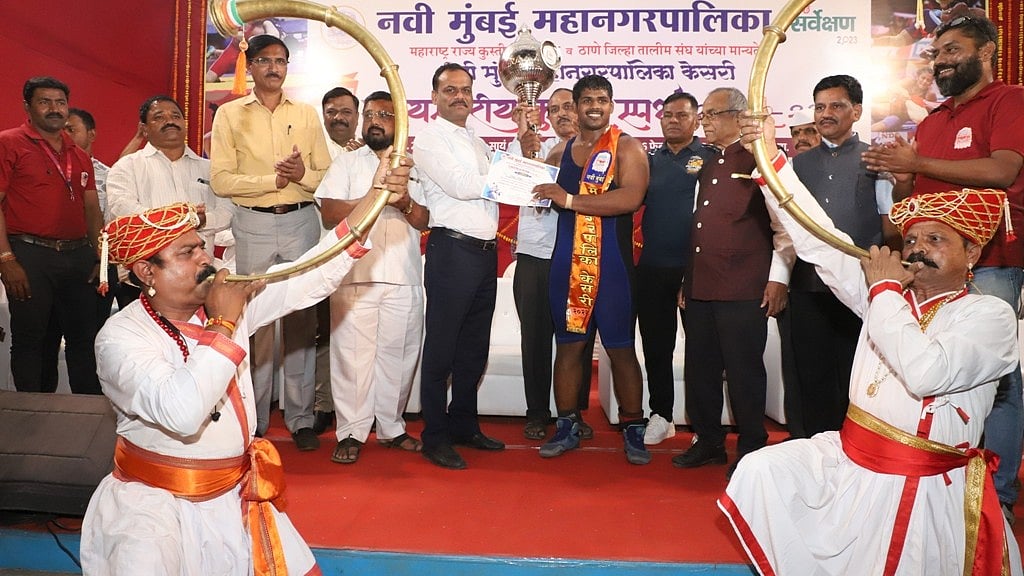 Navi Mumbai: Kolhapur wrestler emerges as winner in NMMC state level tournament