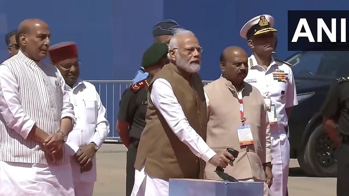 WATCH: PM Modi inaugurates 'India Pavilion' at Aero India 2023 in Bengaluru