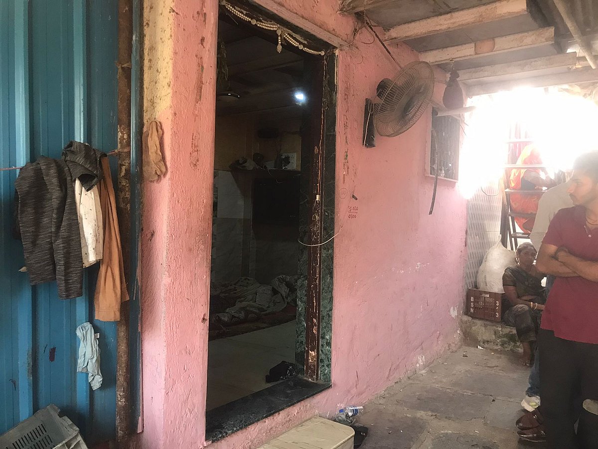 Glimpses of the house where the women live