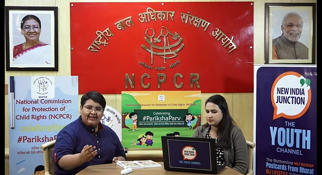 Indore: Avi shares tips at NCPCR's Pariksha Parv 5.0