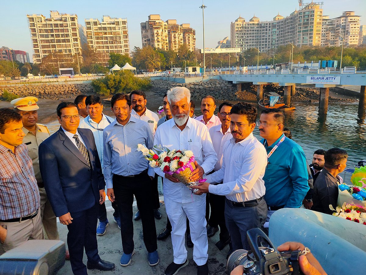 Navi Mumbai: Water taxi services from Belapur to Gateway of India starts operations today