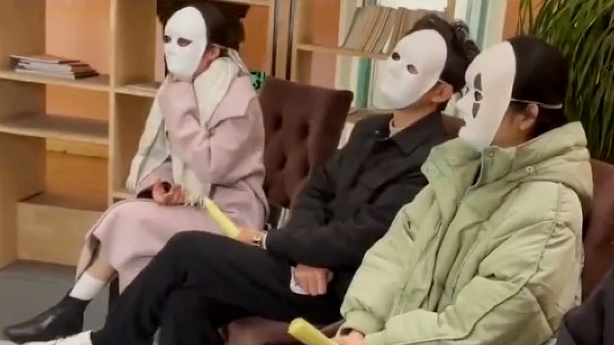 ‘Good looks shouldn't count': Candidates made to wear fancy 'facemasks' for job interview in China’s Sichuan province | SCMP 