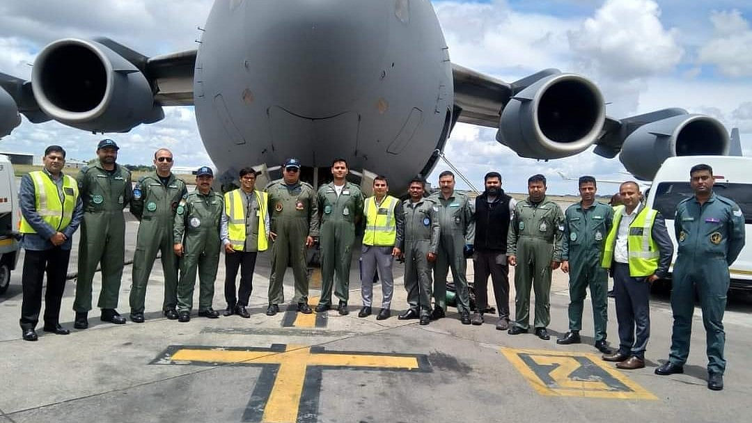 Madhya Pradesh: Aircraft carrying 12 Cheetahs takes off from South Africa for Gwalior