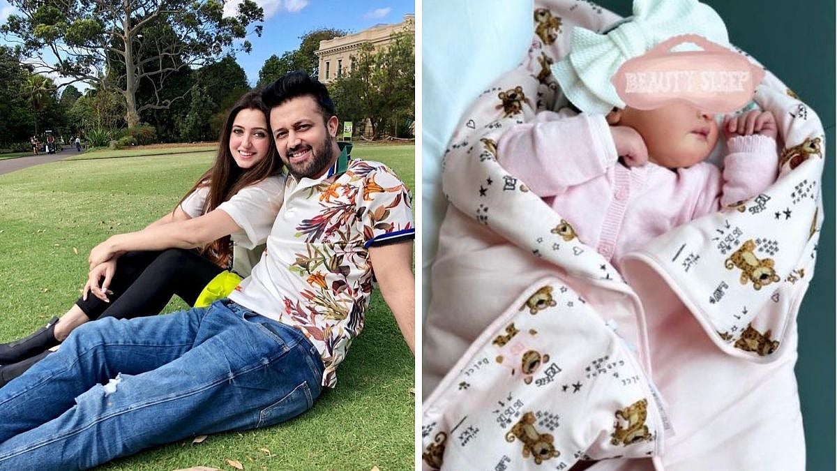 Atif Aslam, wife Sarah Bharwana welcome baby girl; singer shares FIRST photo