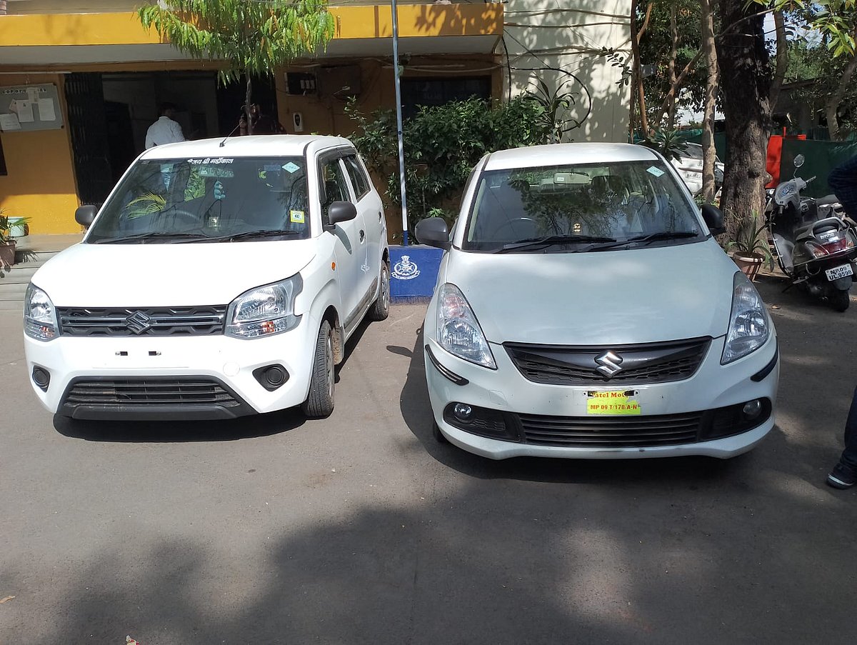Two cars used in the crime seized