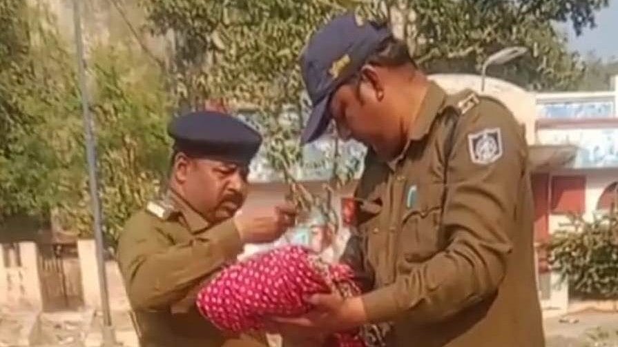 Indore Shocker! Dog digs up pit, pulls out baby’s body