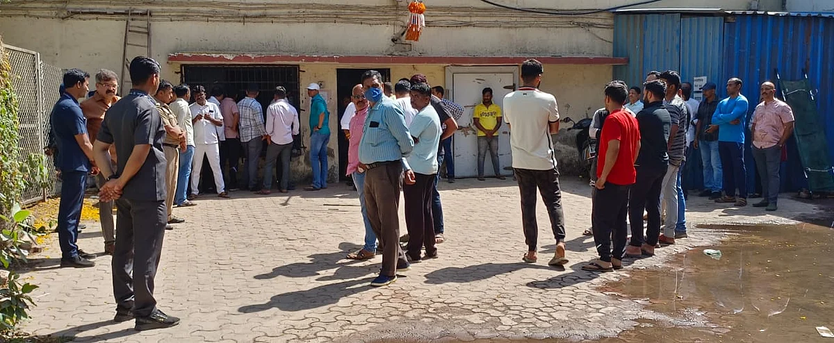 Visuals from mortuary of Thane civil hospital
