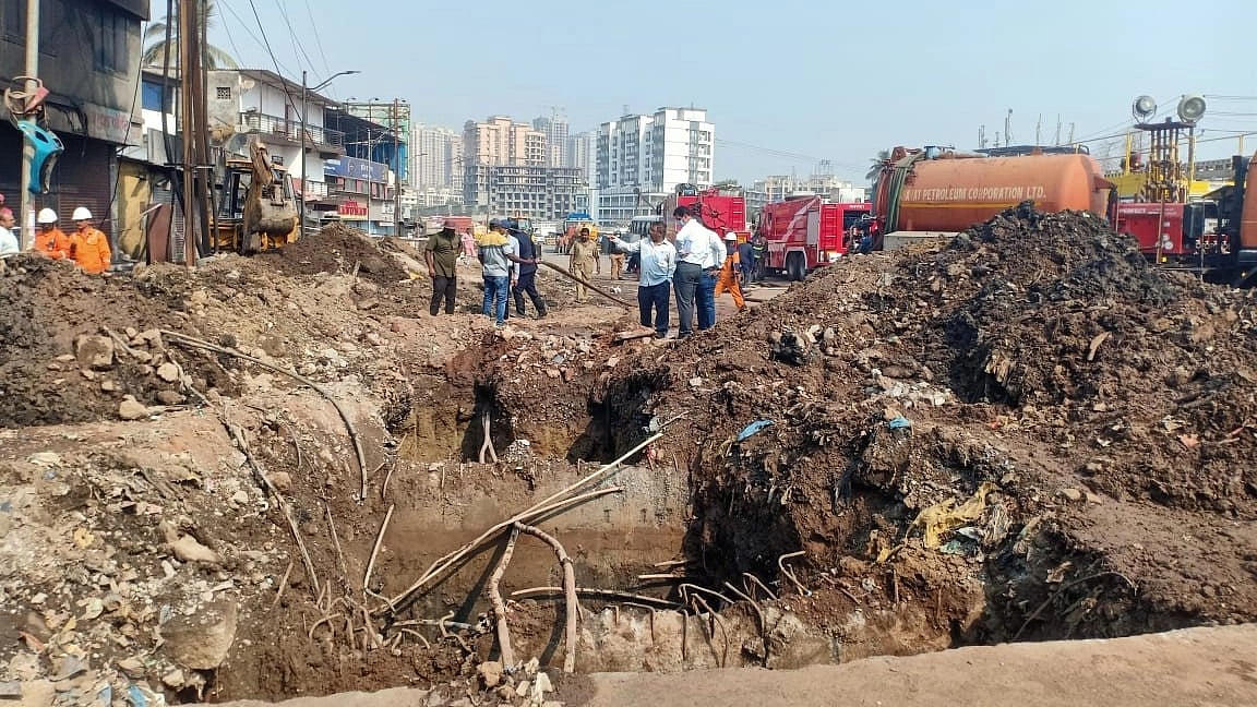 Thane: Smoke emerging even 24 hours after power cable fire at Shilphata