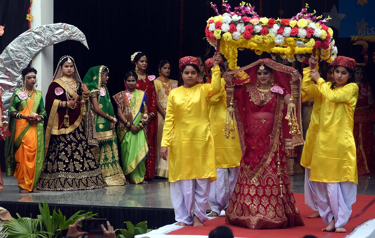 Bhopal: College students showcase unity in diversity through bridal makeup contest