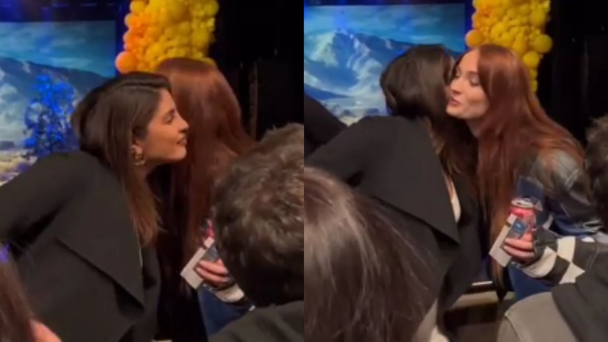 Watch: Priyanka Chopra and Sophie Turner share kisses, cheer from crowd at Jonas Brothers' New York concert 