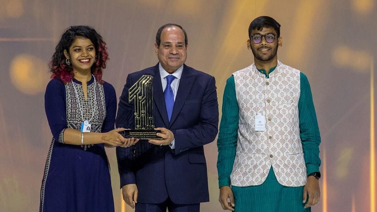 IIT Indore wins Global Best m-Gov Award at the World Government Summit 2023