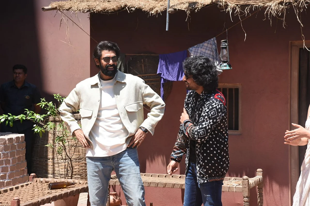 Rana Daggubati with Nani